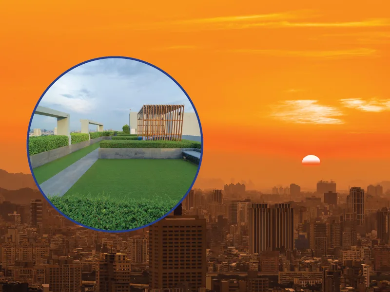 Green Roofs: A Strategy to Tackle Urban Heat Islands in Indian Cities