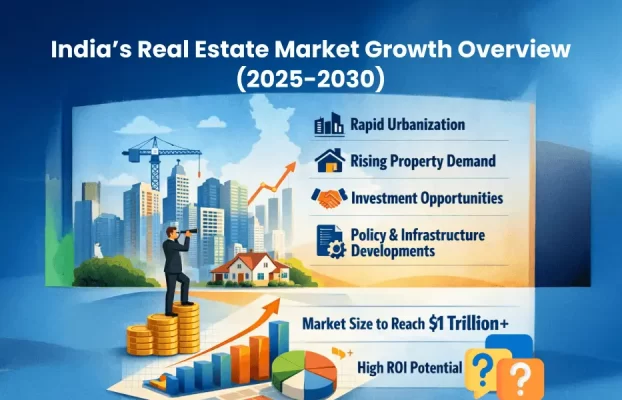 India’s Real Estate Market Growth Overview (2025–2030): What Businesses Should Know