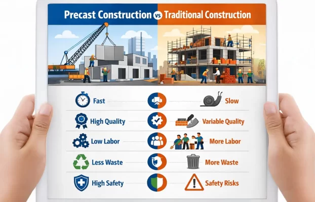 Top 10 Advantages of Precast Construction in India