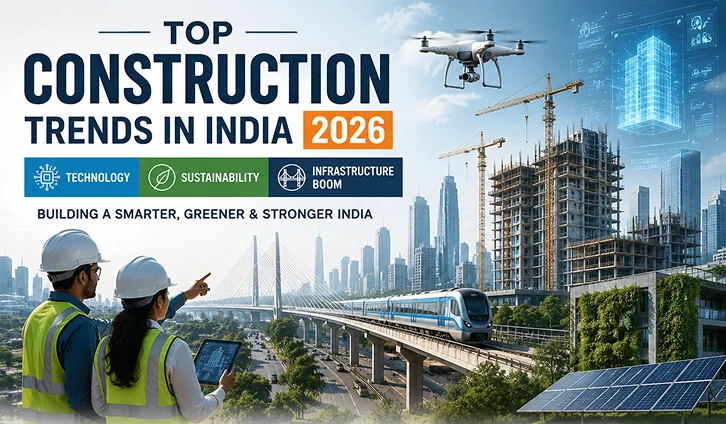 Top Construction Trends in India 2026: Technology, Sustainability & Infrastructure Boom
