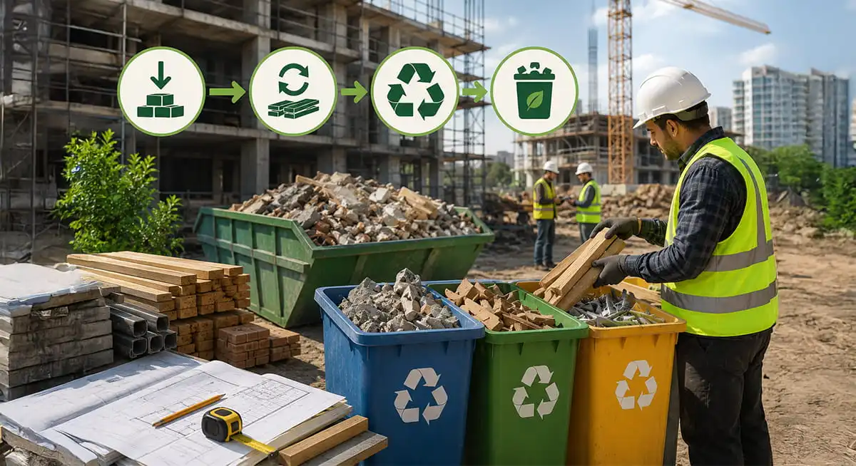How to Reduce Construction Material Waste: Practical Construction Waste Management Tips