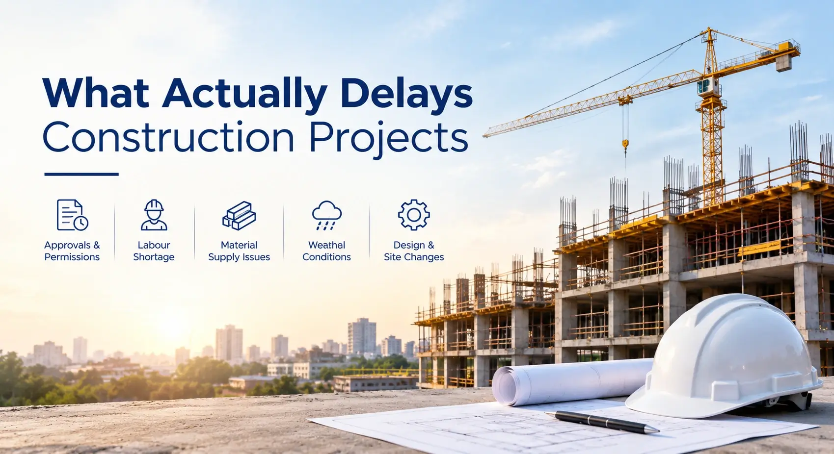 What Actually Delays Construction Projects
