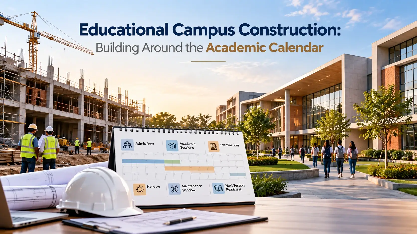 Educational Campus Construction: Building Around the Academic Calendar