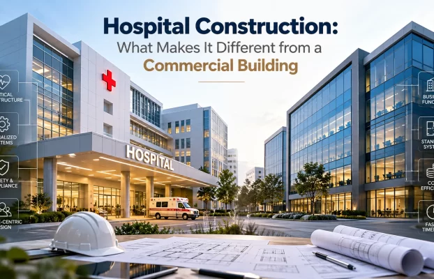 Hospital Construction: What Makes It Different from a Commercial Building