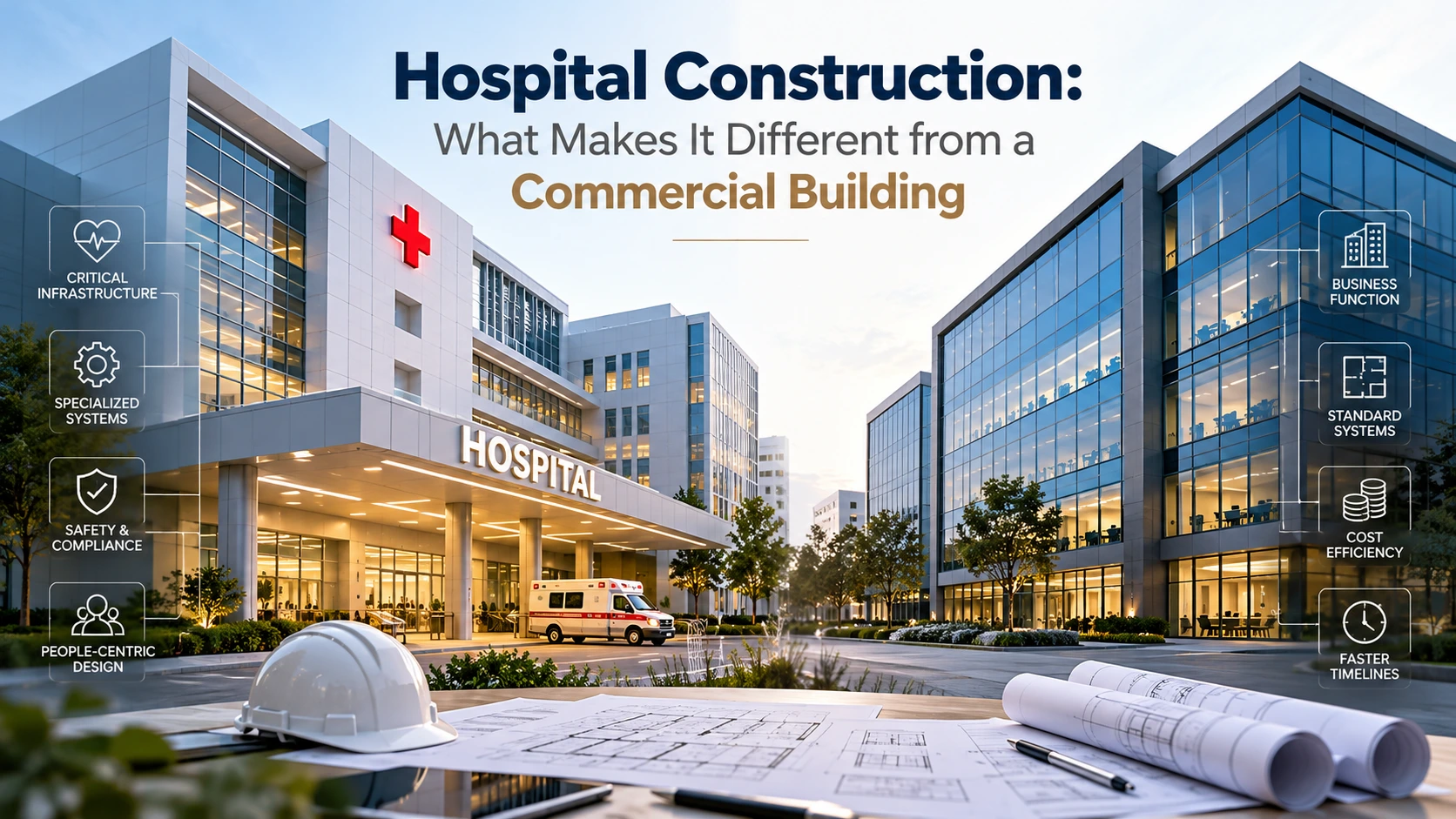 Hospital Construction: What Makes It Different from a Commercial Building